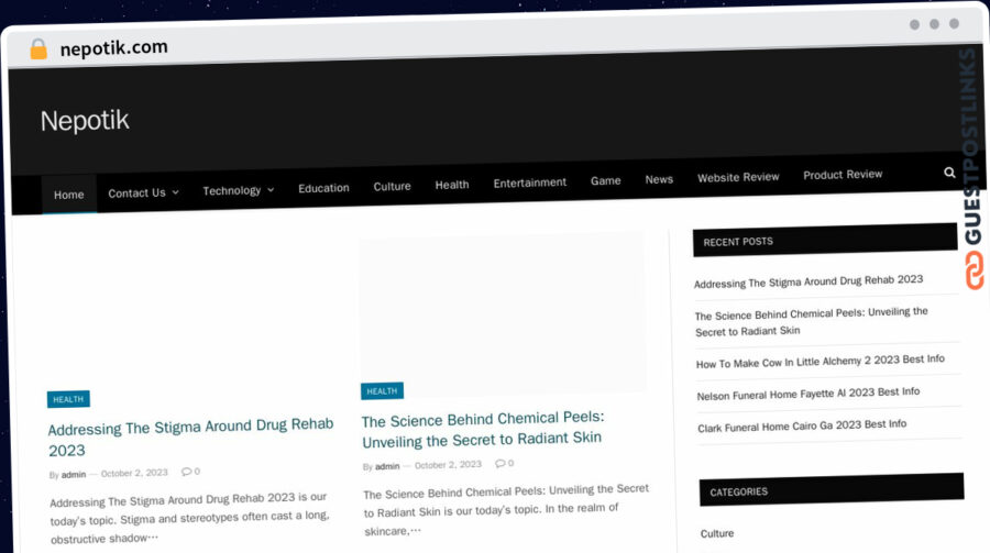 Publish Guest Post on nepotik.com