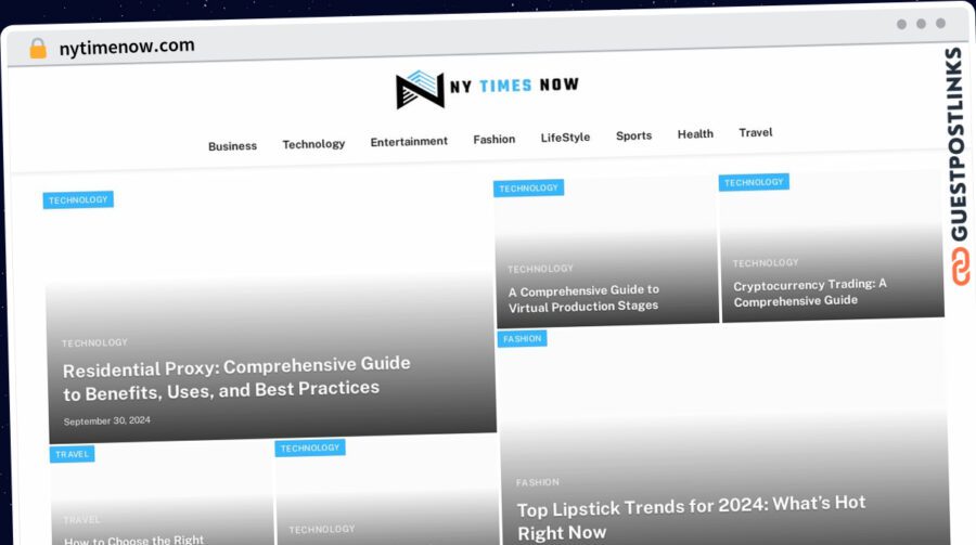 Publish Guest Post on nytimenow.com