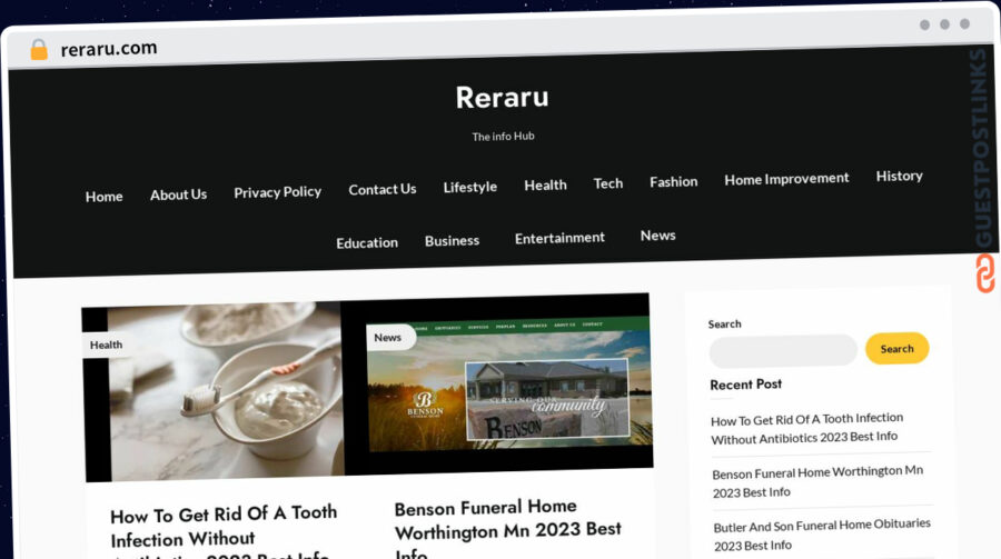 Publish Guest Post on reraru.com