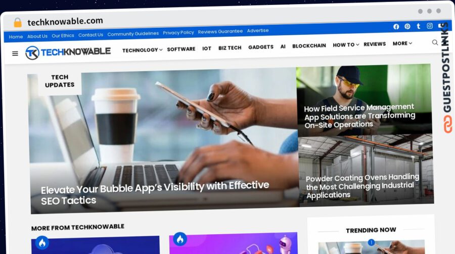 Publish Guest Post on techknowable.com