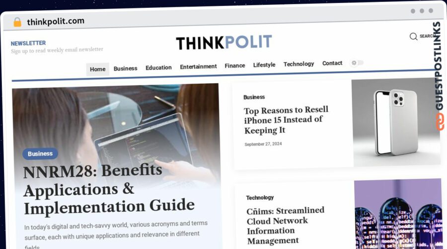 Publish Guest Post on thinkpolit.com