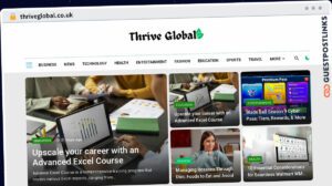 Publish Guest Post on thriveglobal.co.uk