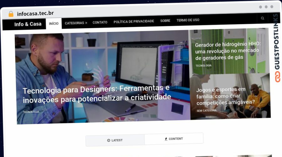 Publish Guest Post on infocasa.tec.br