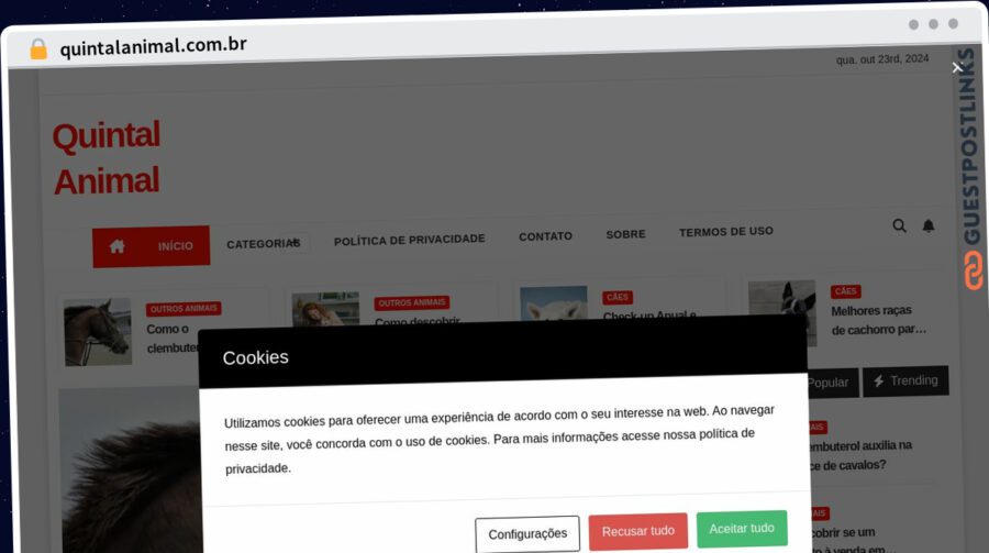 Publish Guest Post on quintalanimal.com.br