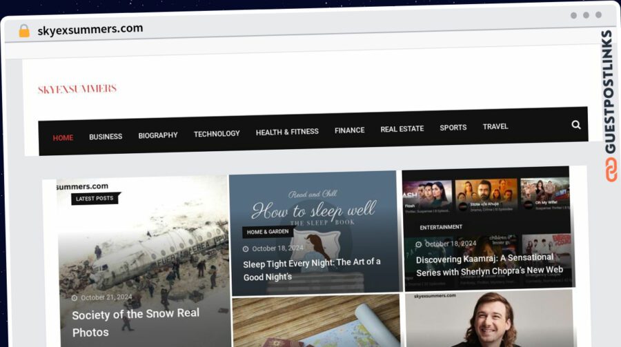 Publish Guest Post on skyexsummers.com