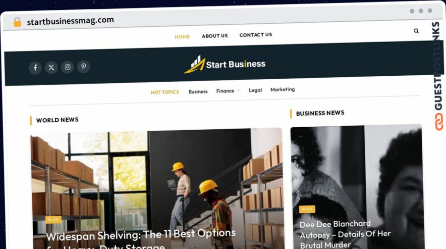Publish Guest Post on startbusinessmag.com
