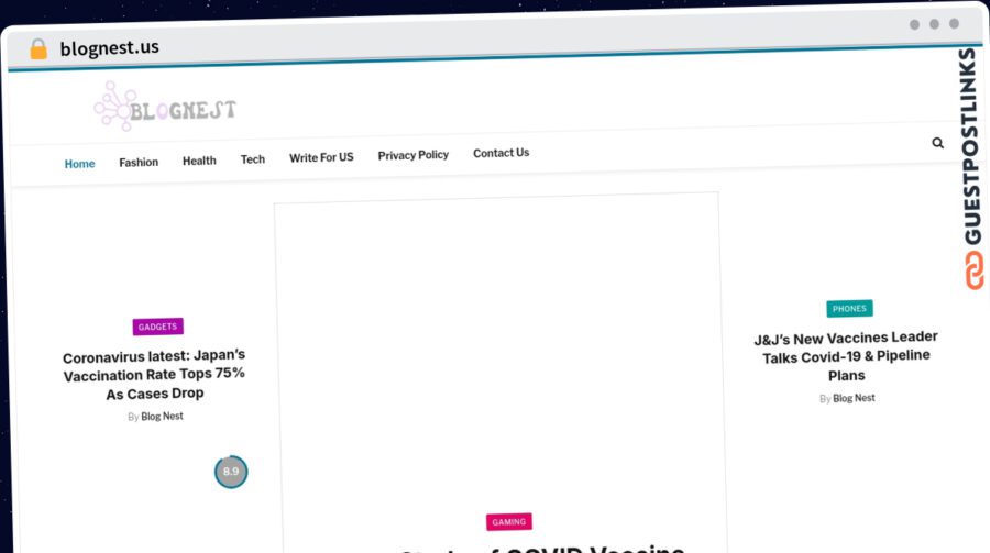 Publish Guest Post on blognest.us