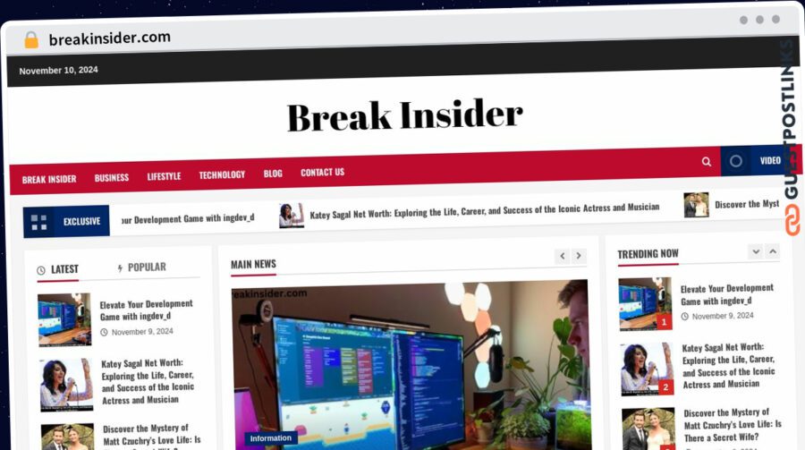 Publish Guest Post on breakinsider.com