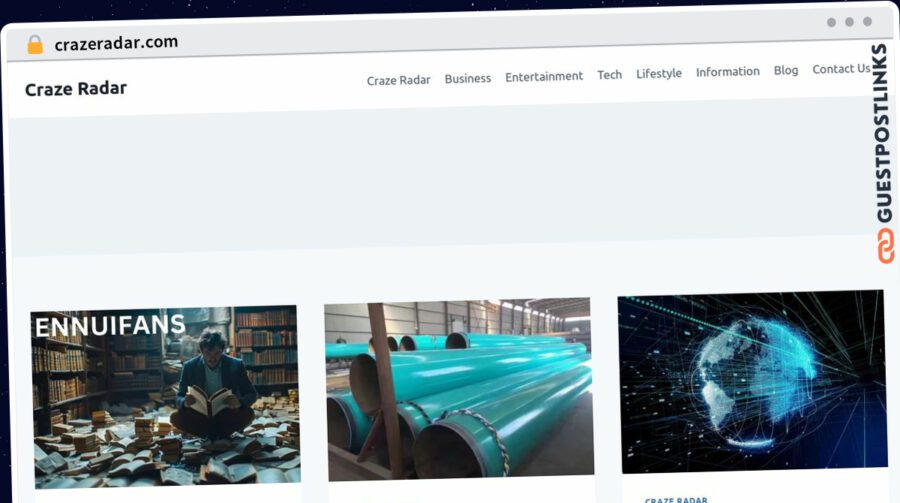 Publish Guest Post on crazeradar.com