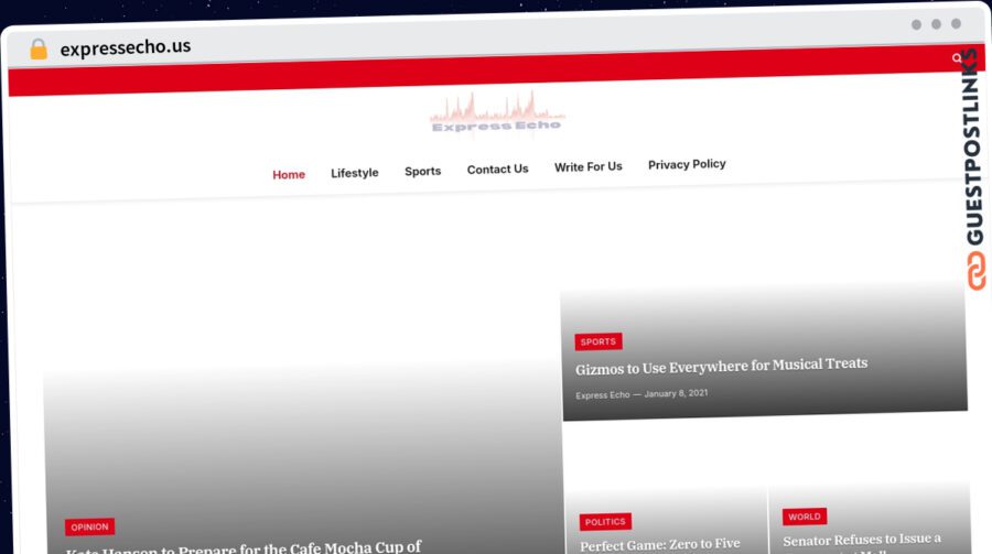 Publish Guest Post on expressecho.us