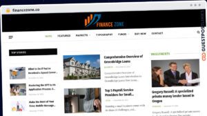 Publish Guest Post on financezone.co