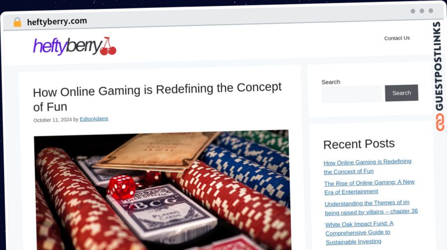 Publish Guest Post on heftyberry.com