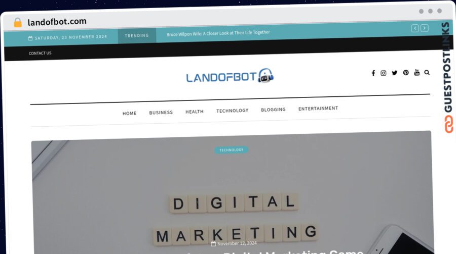 Publish Guest Post on landofbot.com