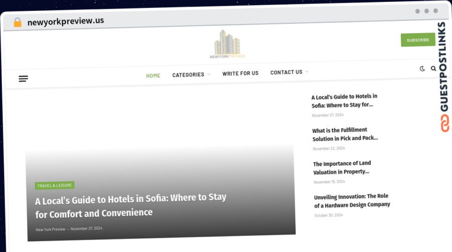 Publish Guest Post on newyorkpreview.us