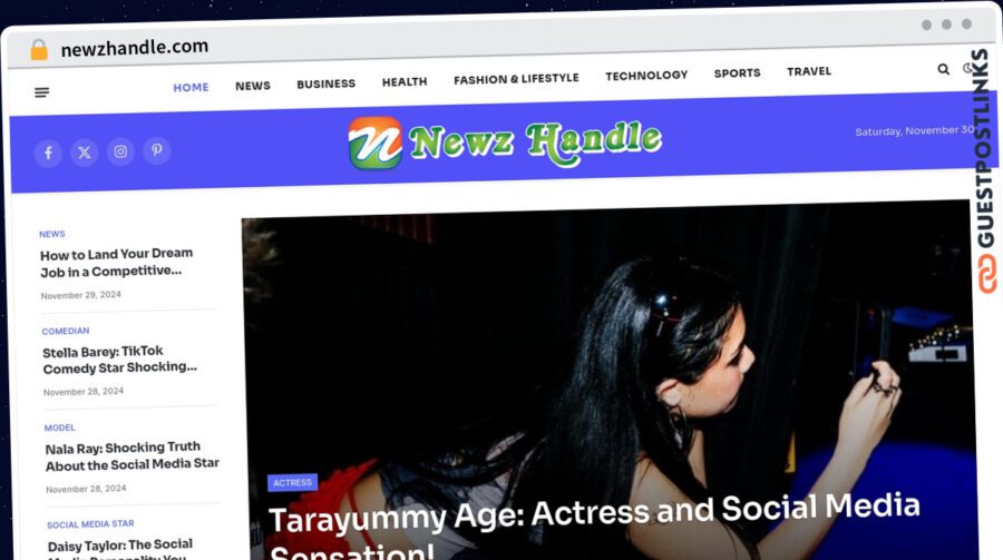Publish Guest Post on newzhandle.com