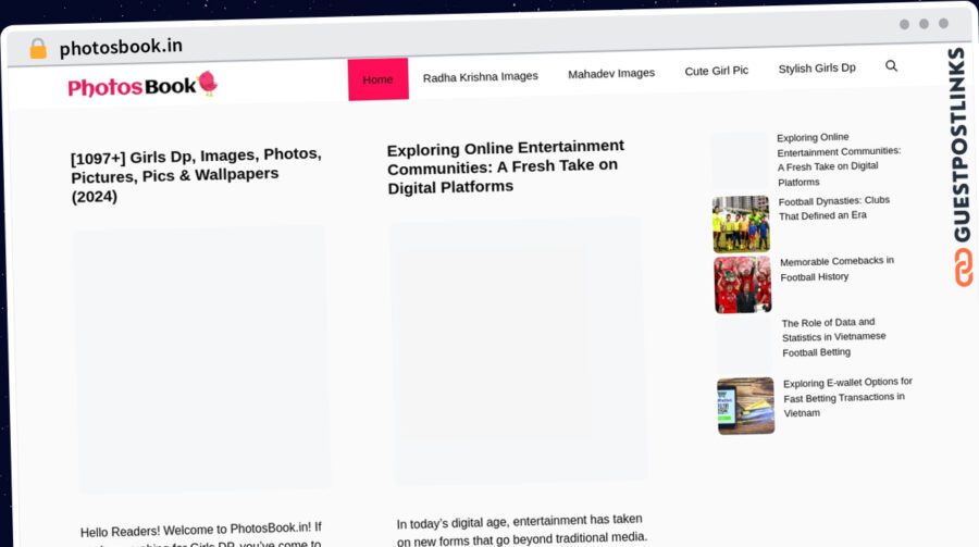 Publish Guest Post on photosbook.in