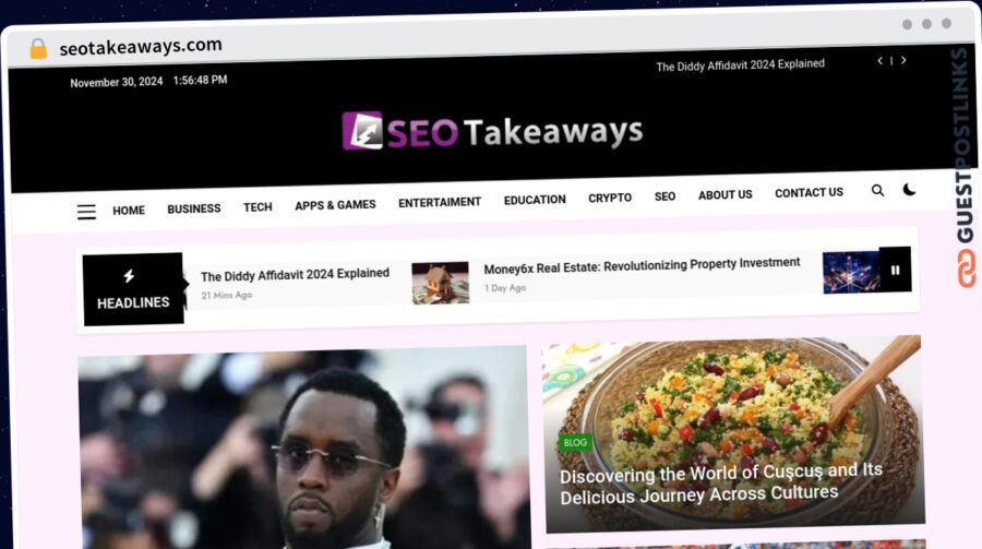 Publish Guest Post on seotakeaways.com