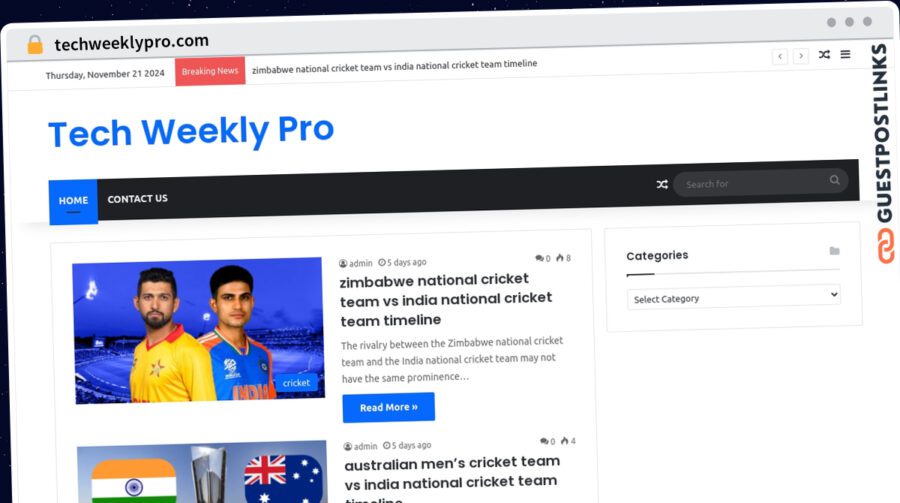 Publish Guest Post on techweeklypro.com