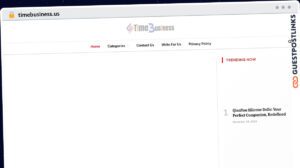Publish Guest Post on timebusiness.us