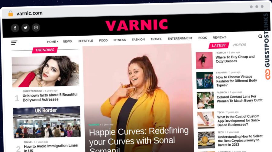Publish Guest Post on varnic.com