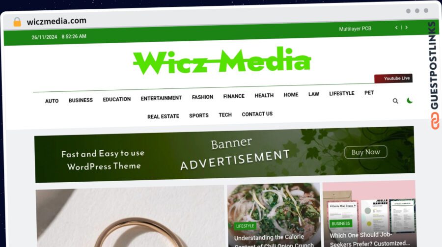 Publish Guest Post on wiczmedia.com