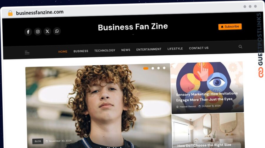 Publish Guest Post on businessfanzine.com