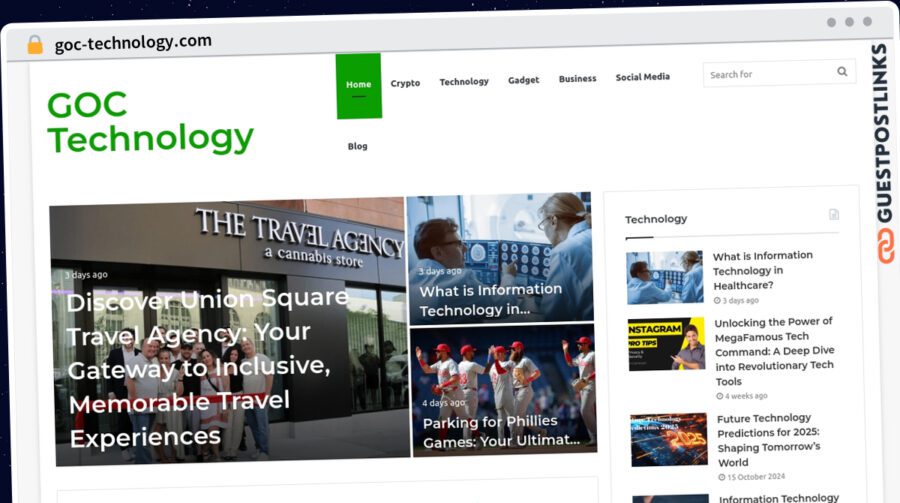 Publish Guest Post on goc-technology.com