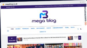 Publish Guest Post on megablog.co.uk