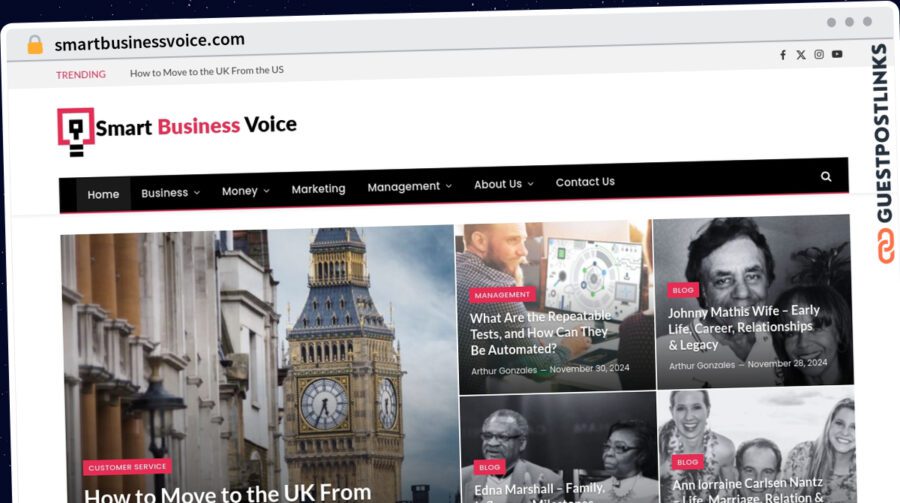 Publish Guest Post on smartbusinessvoice.com