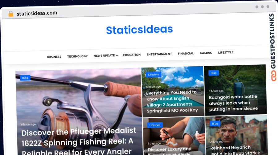 Publish Guest Post on staticsideas.com