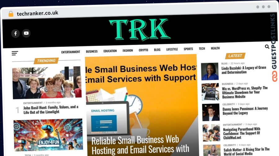 Publish Guest Post on techranker.co.uk